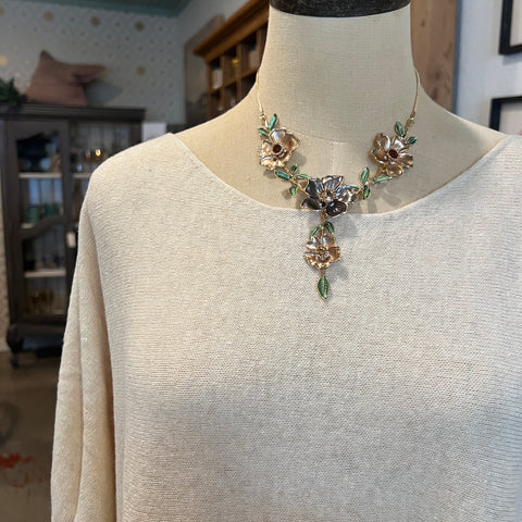 Cami Cable Sweater - Beige