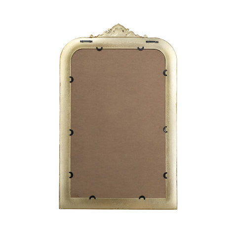 Gold Crest Wall Mirror 37.5"H
