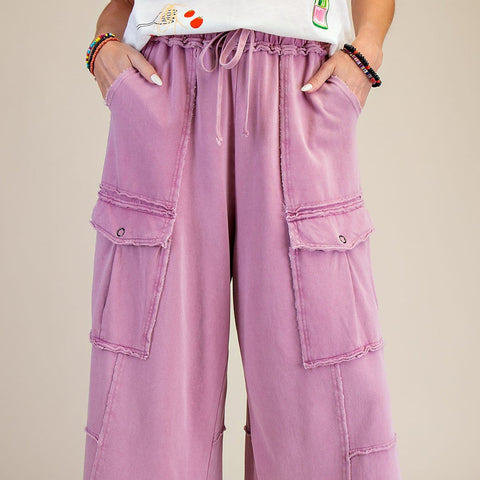 Cargo Pant - Mauve