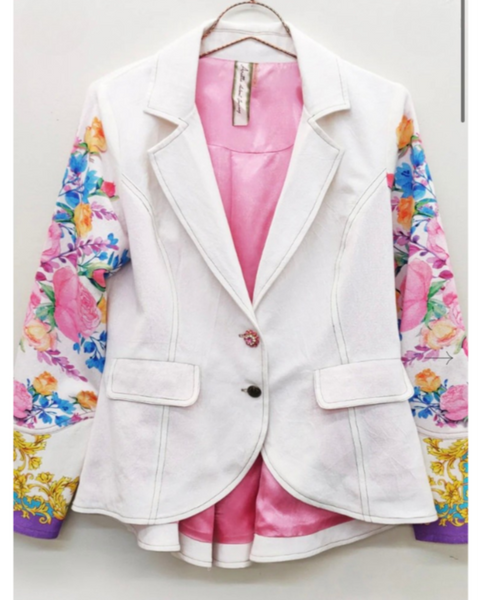 Blossom Jacket - White