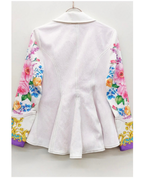Blossom Jacket - White