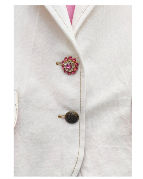 Blossom Jacket - White