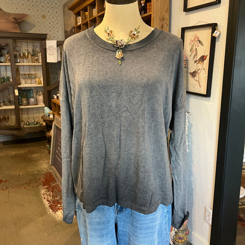 Neeva Knit Top - Gray