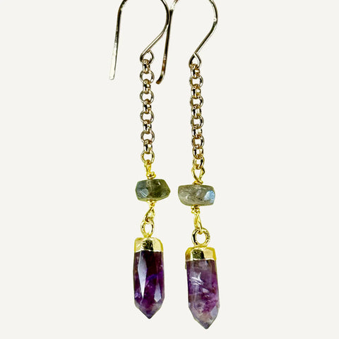Amethyst Earrings