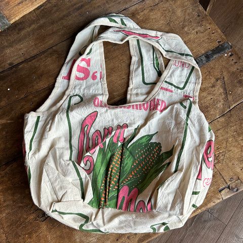 Wide Strap Cotton Bag