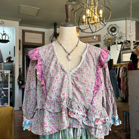 Dusty Bloom Top