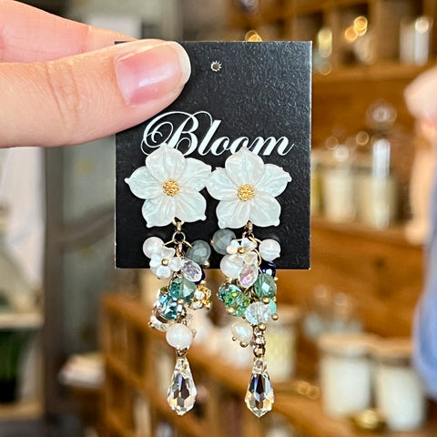 Floral Dangle Earrings
