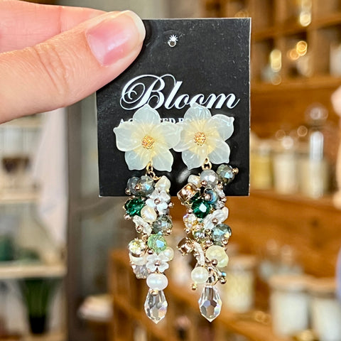 Floral Dangle Earrings