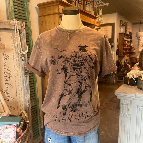 Wild Mustang Tee