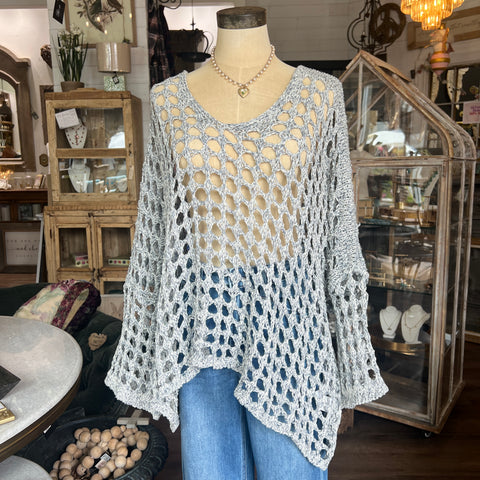 Ginevra Top - Steel Blue