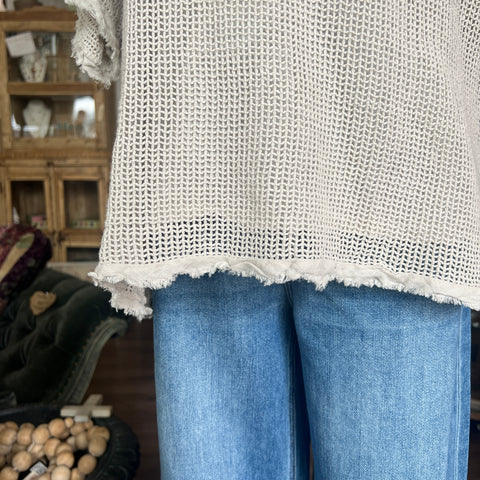 Mesh Cotton Top