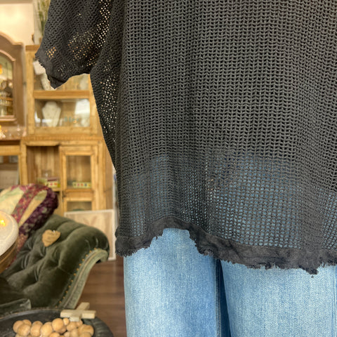 Mesh Cotton Top