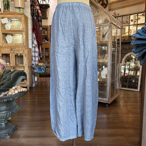 Two Tone Linen Pant