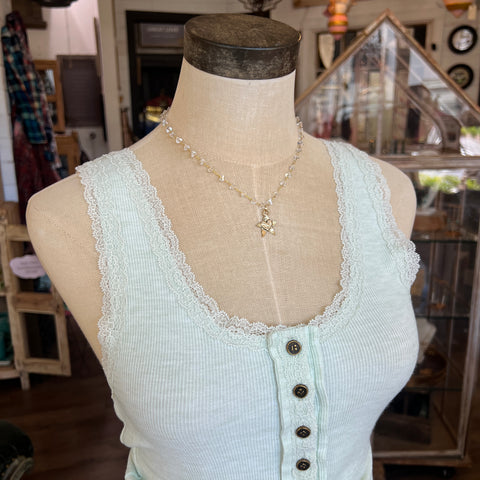 Billie Tank - Lime