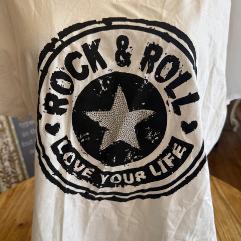 Rock & Roll Bling Tee