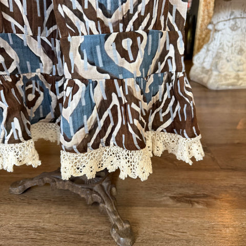 Kantha Ruffle Pant