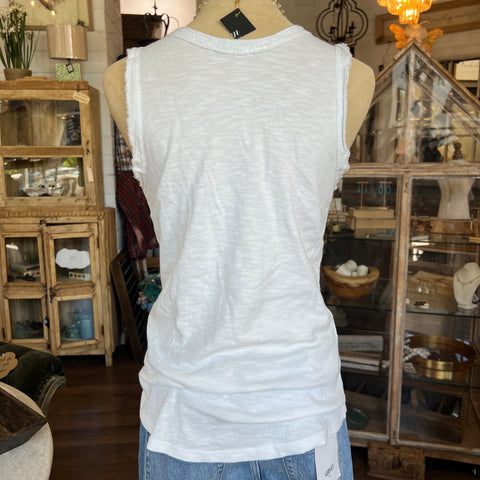 Sequin V-Neck Tank