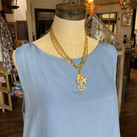 Silk/Cotton Tank