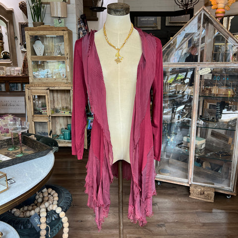 Silk/Viscose Cardigan