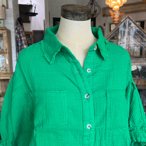 Zenon Tee - Apple Green