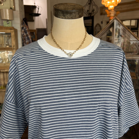 Carli Tee - Denim