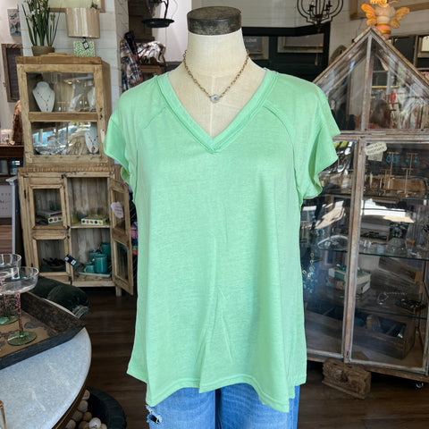 Kyomi Top - Lime