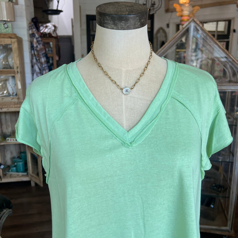 Kyomi Top - Lime