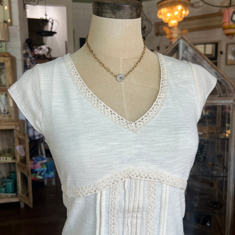 Brucie Top - Cream