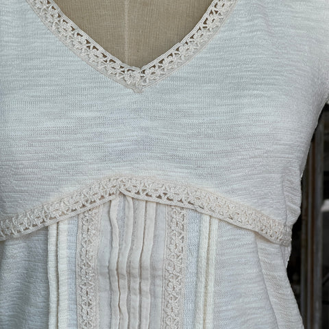 Brucie Top - Cream