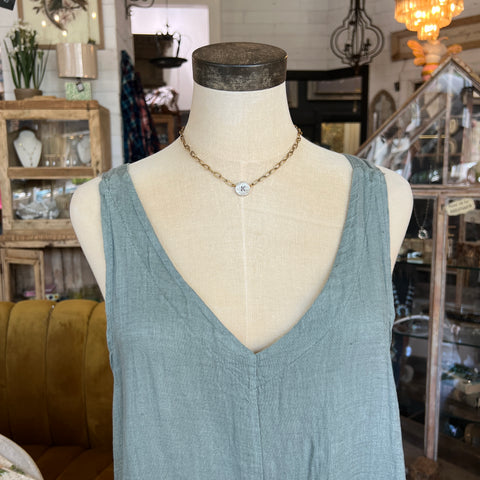 Karamel Linen Jumpsuit