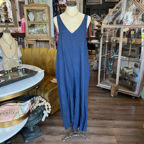 Karamel Linen Jumpsuit