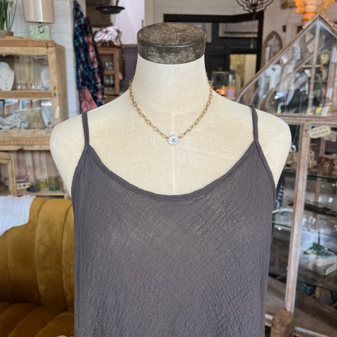 Karamel Cotton Long Dress