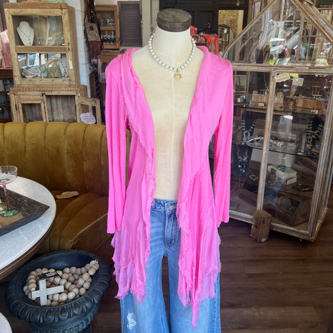 Silk/Viscose Cardigan