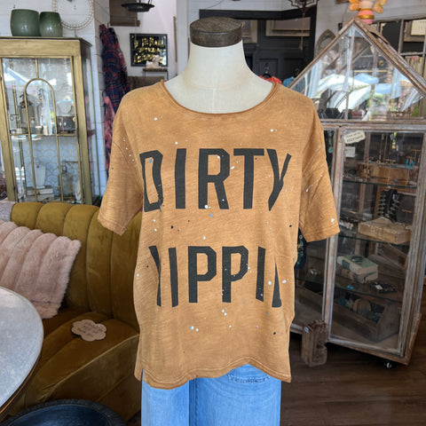 Dirty Hippie Tee - Chocolate