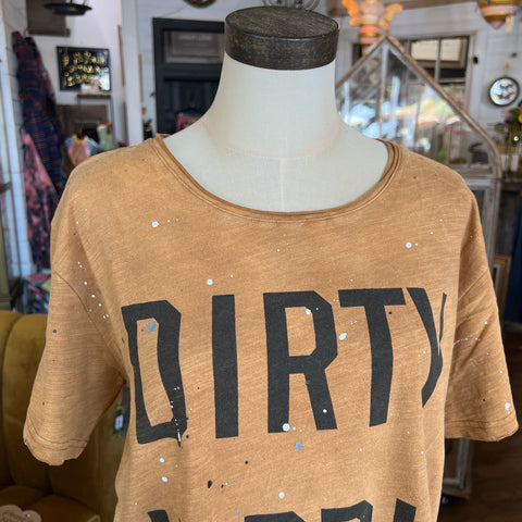 Dirty Hippie Tee - Chocolate