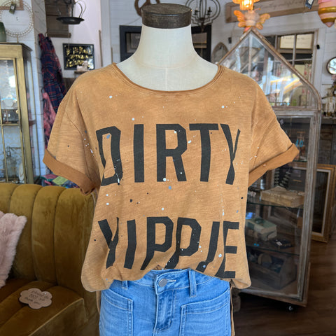 Dirty Hippie Tee - Chocolate