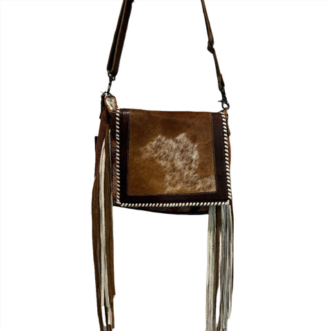 Spotted Mocha Shoulder Bag