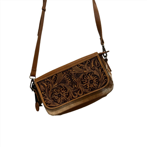 Zealand Hand-Tooled Bag