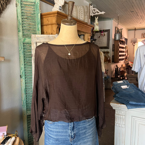Silk Crop Top