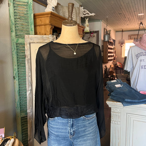 Silk Crop Top