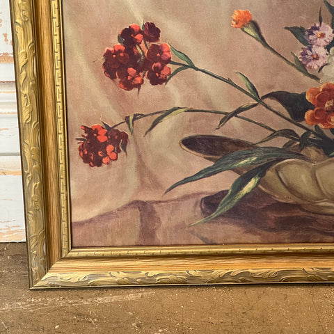 Floral Framed Wall Decor