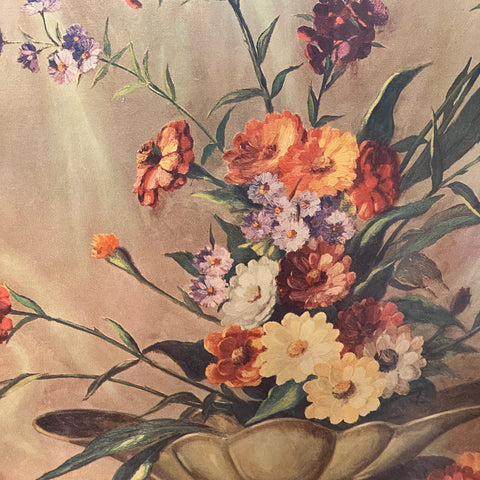 Floral Framed Wall Decor
