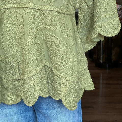 Simone Top - Fern