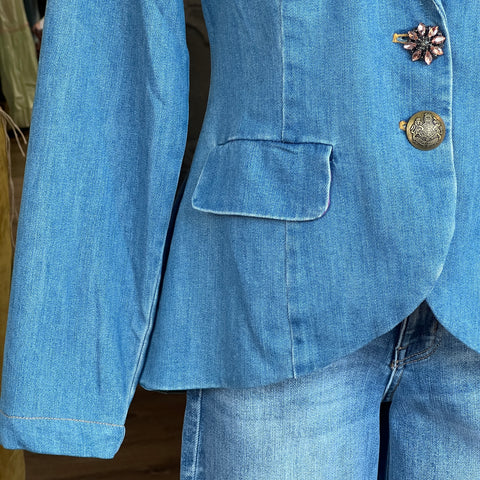 Monte Carlo Denim Blazer