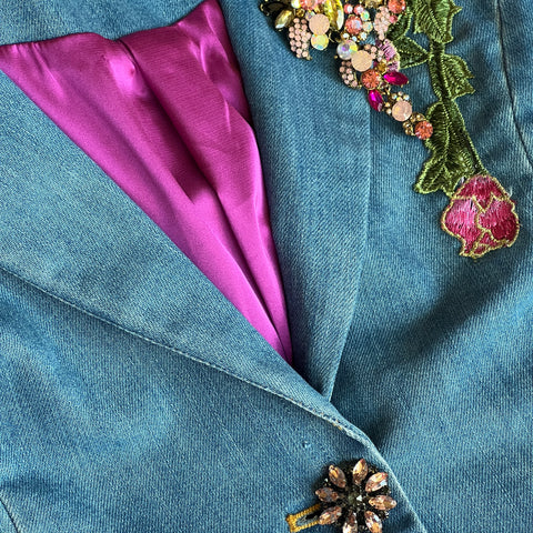 Monte Carlo Denim Blazer