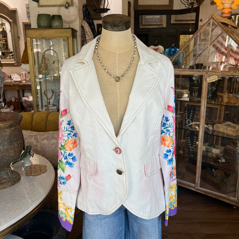 Blossom Jacket - White