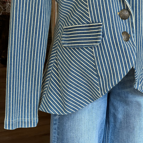 Alaia Stripe Blazer
