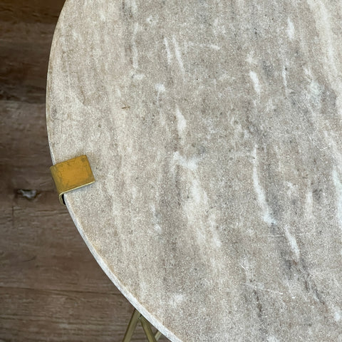 Metal Table - Marble