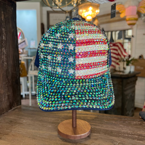 Flag Sequin Hat