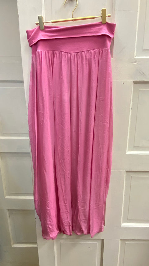 Silk Palazzo Pant